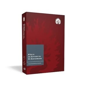 A Bíblia de Estudo da Fé Reformada: Capa Dura Bordô e Estojo