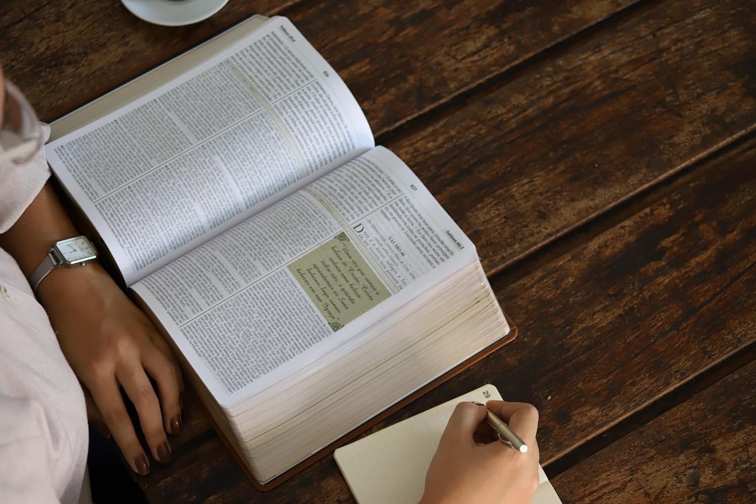 Bíblia de estudos e sermões de C.H. Spurgeon - Capa luxo - Imagem 2